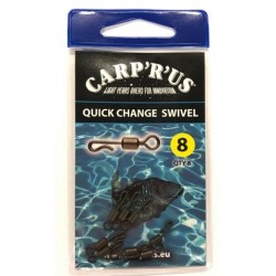 Carp'R'Us - Quick Change Swivel - size 8 - krętlik do szybkiej wymiany